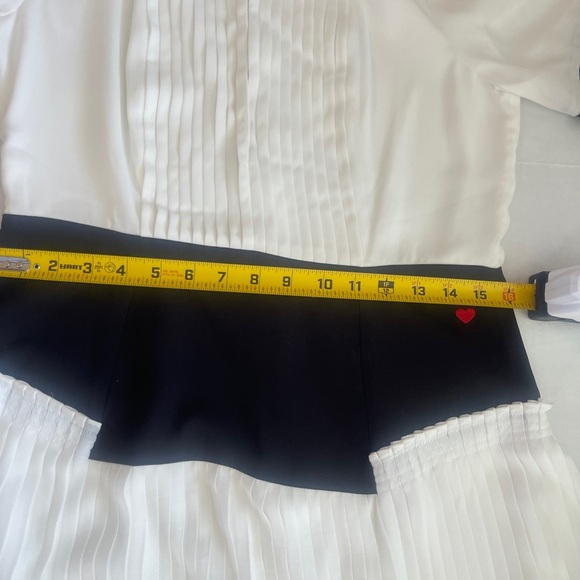 Dear Drew by Drew Barrymore Elizabeth Street Short Sleeve Pleated Dress SZ 6 - Picture 11 of 11